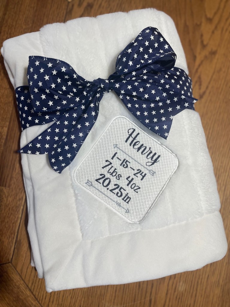 Image of baby blanket