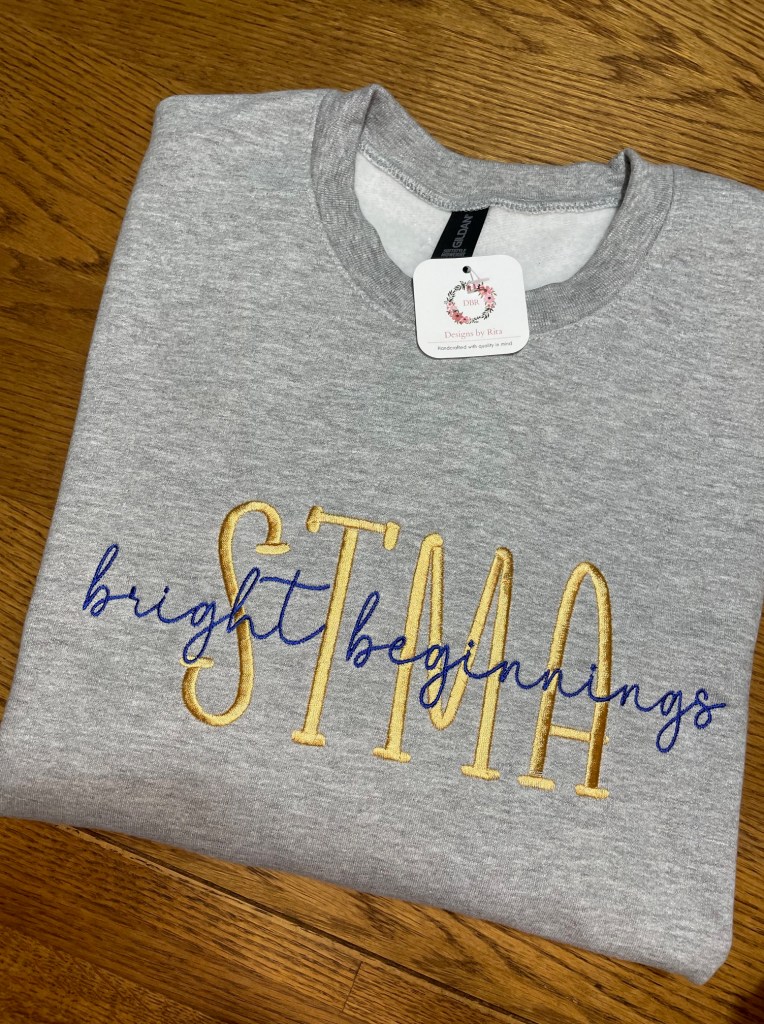 Image of Bright Beginnings Overlay Sweatshirt