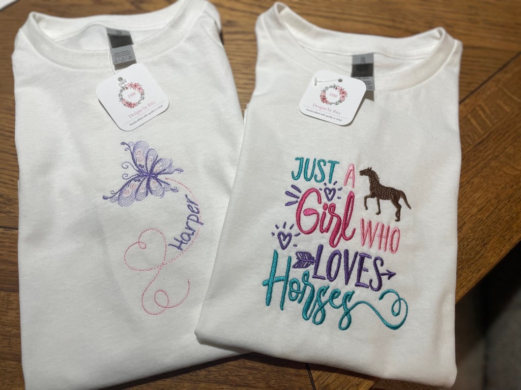 Image of children's T-shirts