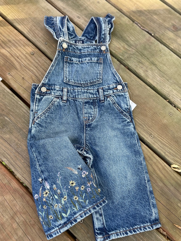 Image of Baby denim bibs