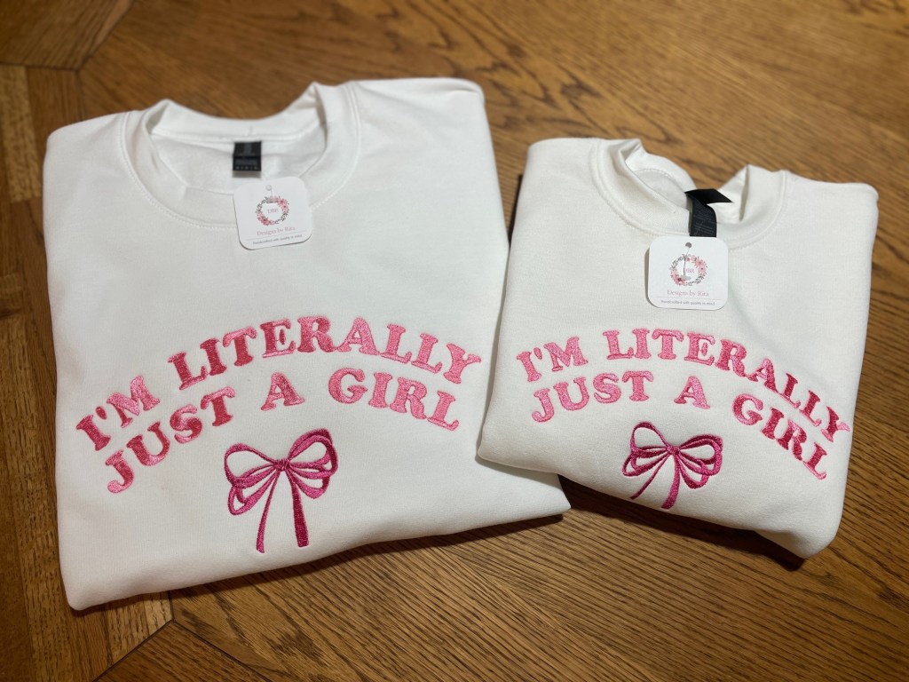 Image of Literally Girl Sweatshirt